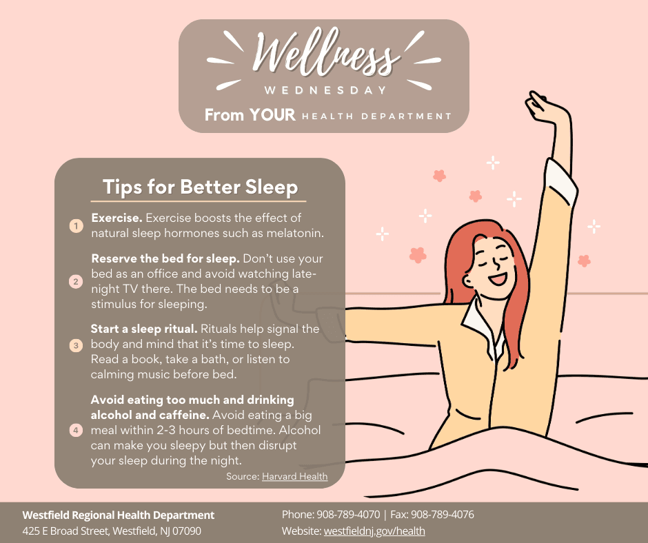 Tips for Better Sleep