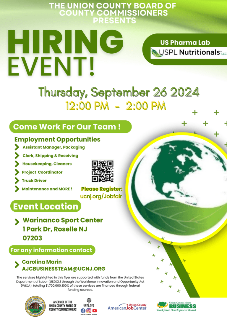 US-Pharma-Lab-Hiring-Event flyer