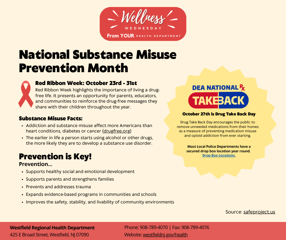 Substance Misuse flyer