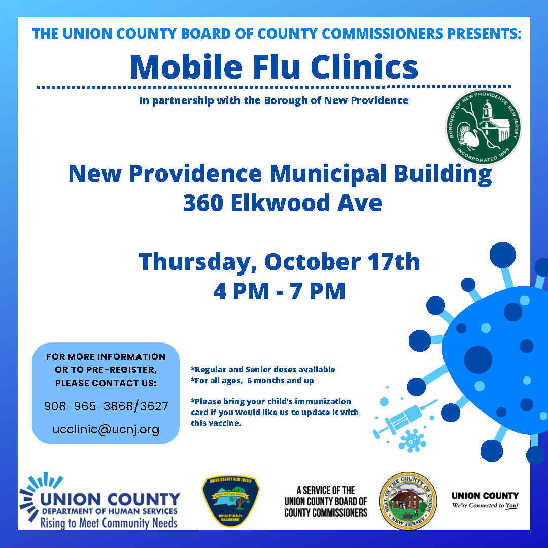 NewProvidence 10.17 flu clinic