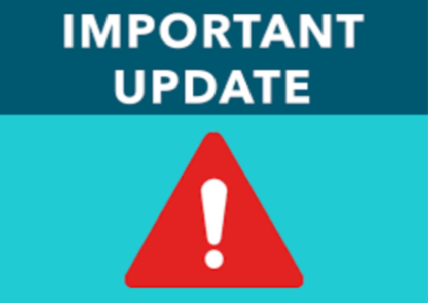 Important Update