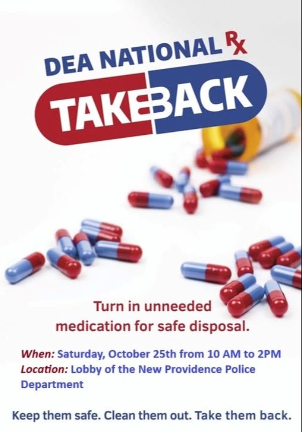 drug take back 10-25