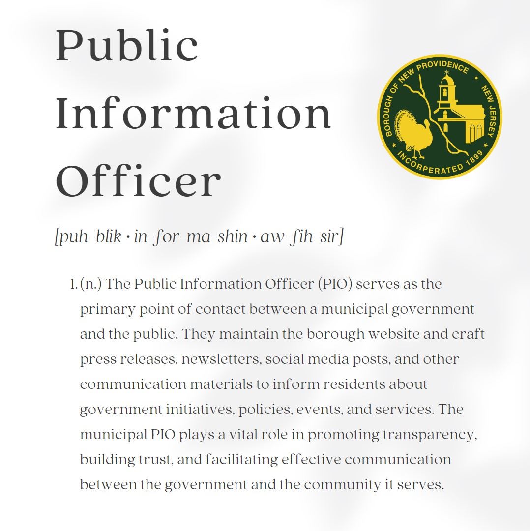 Public Info Officer