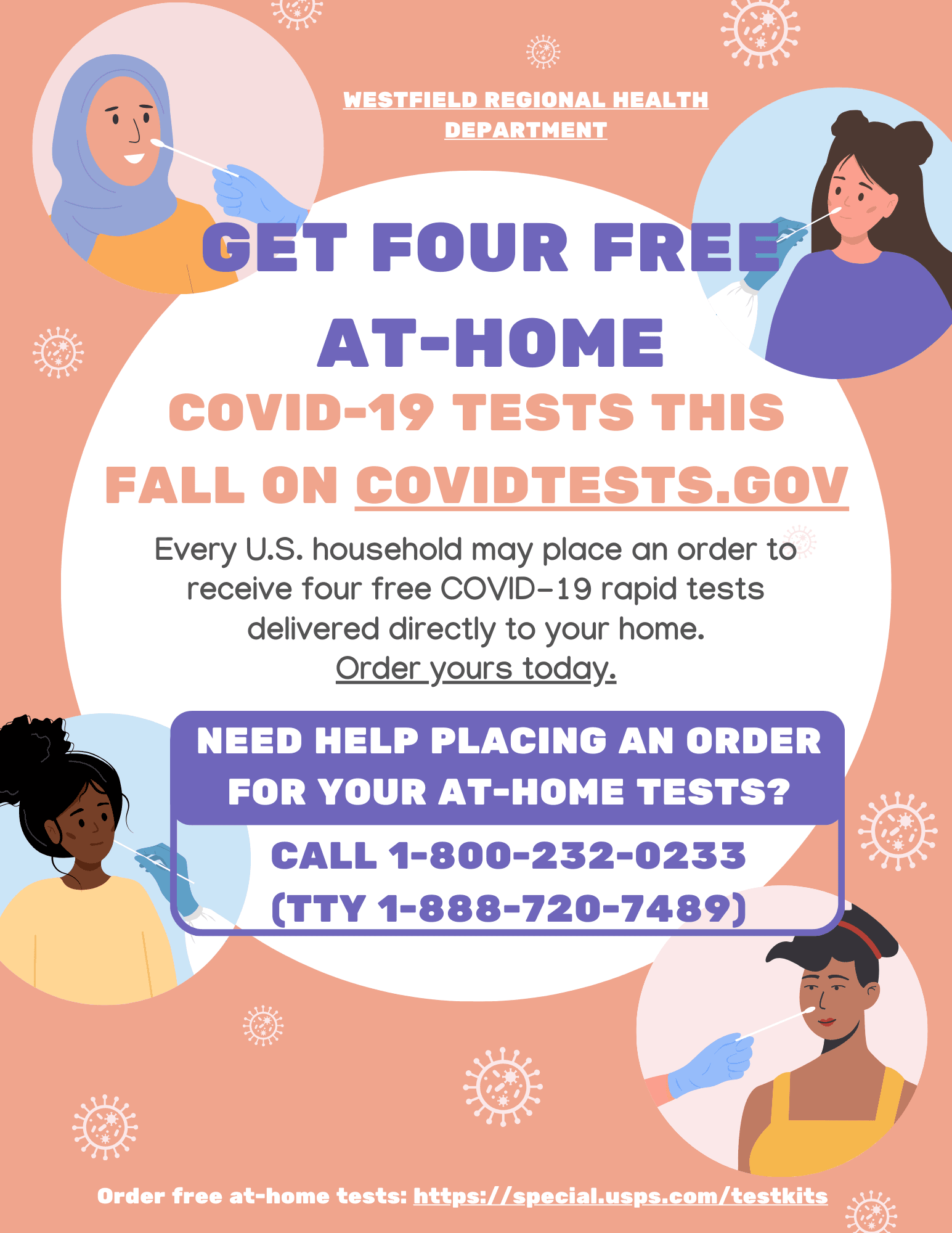 COVID Free at-home tests