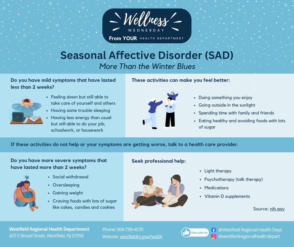 Seasonal Affective Disorder Flyer