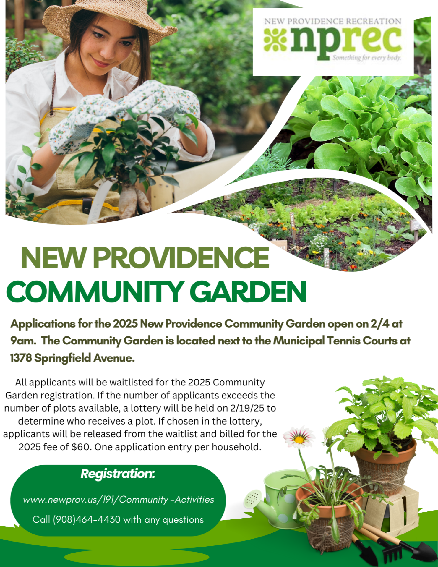 Community Garden Flyer 2025