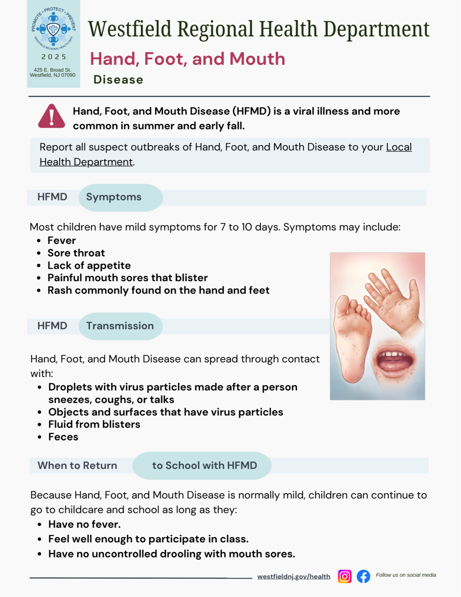 Hand, Foot, Mouth Disease