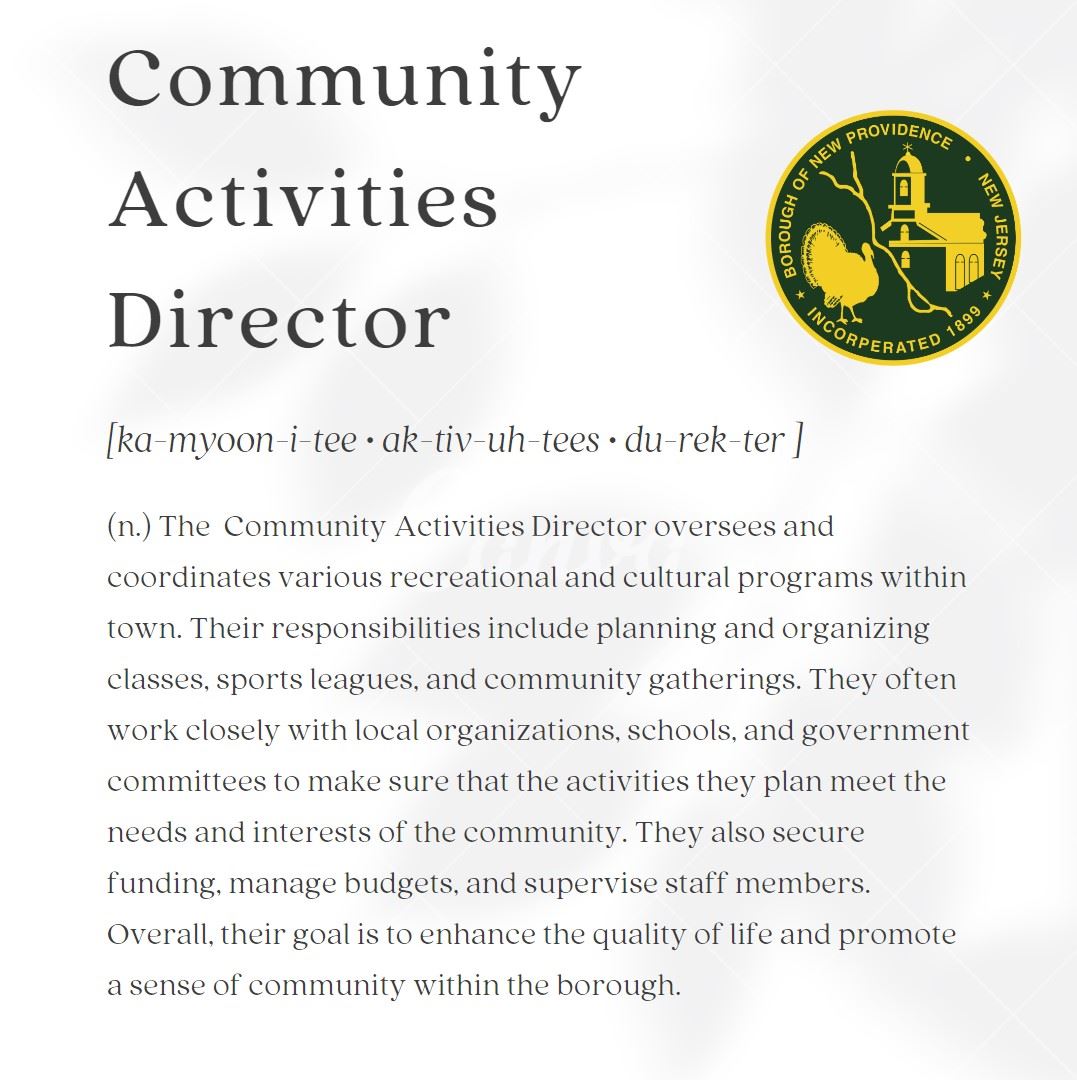 Community Activities