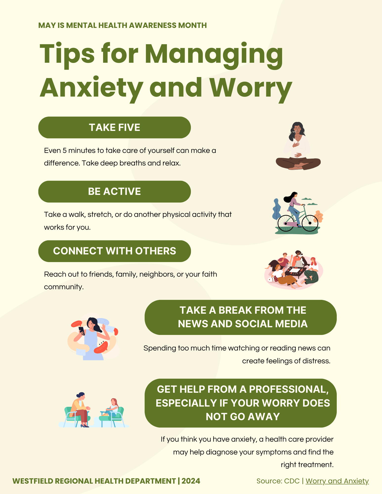 Worry and Anxiety Tips